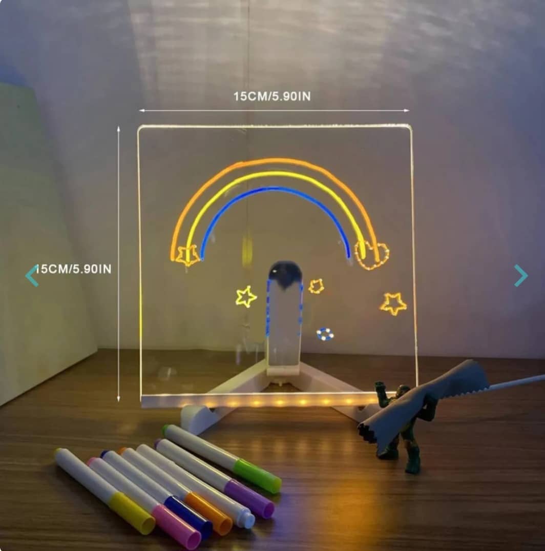 LUNECY™, Luminous Drawing Tablet — Bring Imagination to Light!